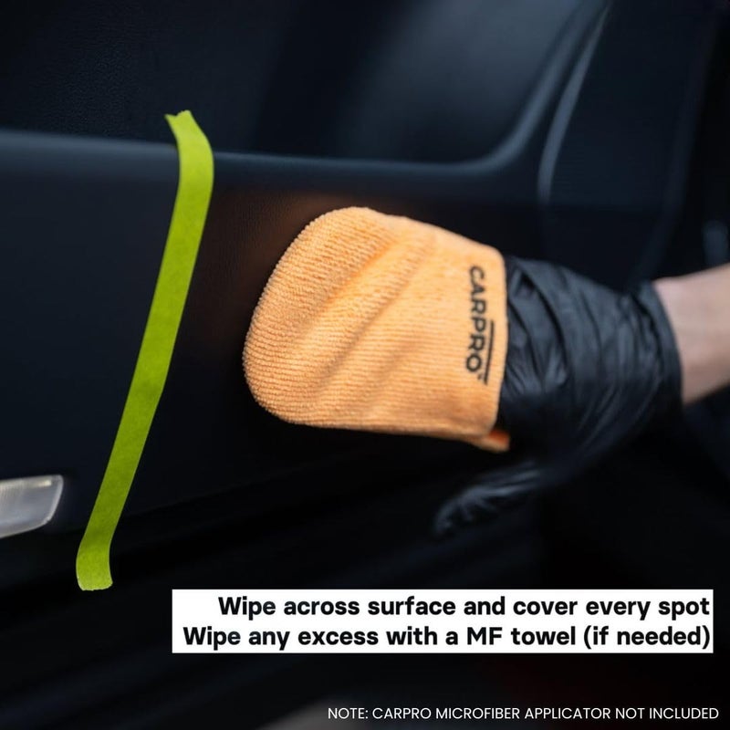 CarPro حماية بلاستيك ومطاط PERL - [بلاستيك، محرك، مطاط، جلد] - معالجة إطارات مركزة، حماية من الأشعة فوق البنفسجية قائمة على الماء، لمسة ساتانية - 500 مل (17 أونصة) - Image 5